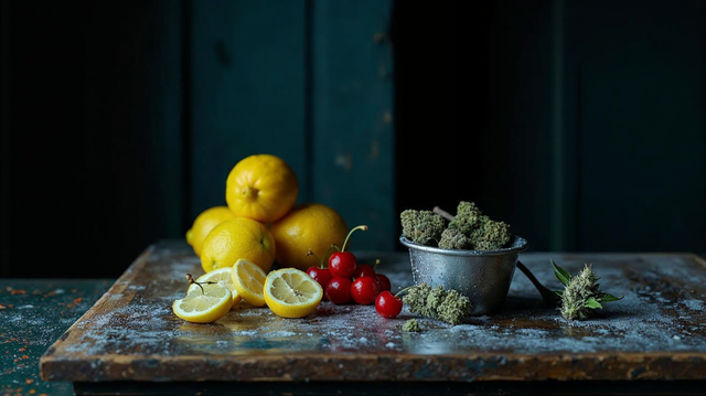 Lemon Cherry Gelato's Terpene Profile is sweet, fruity, with a touch of gas