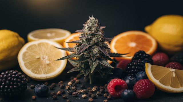 The Jealousy strain terpenes are a balance of sweet, creamy goodness and spicy, earthy undertones