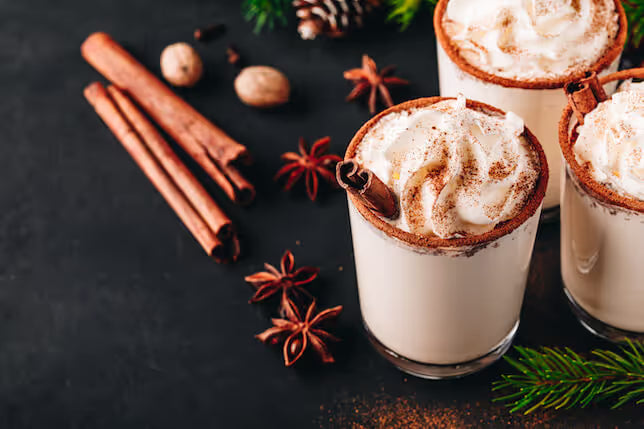 Holiday Terpene Recipe: Cannabis Essence Whipped Cream & CBD Eggnog (Dairy Free)
