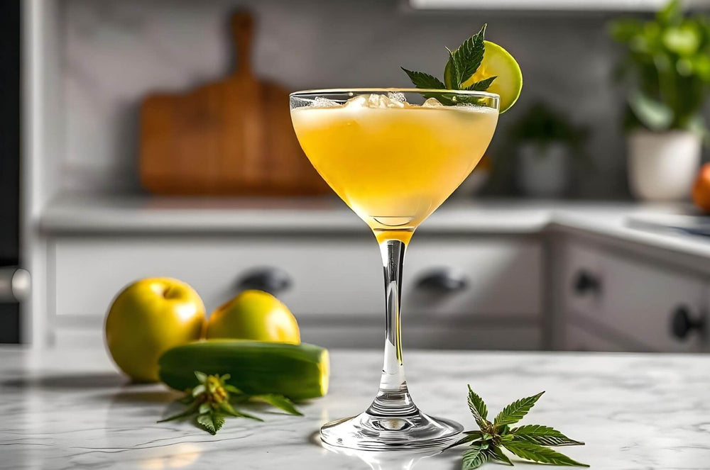 Terpene Recipe: Apple Cucumber Martini with Apple Jack Haze Terpene