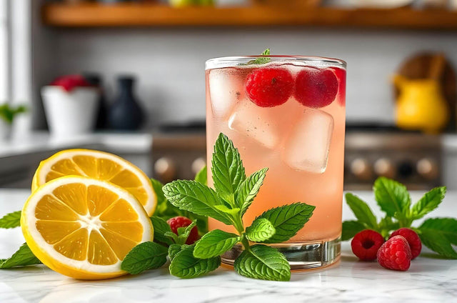 Terpene Recipe: Vodka Raspberry Mint Lemonade with Limonene