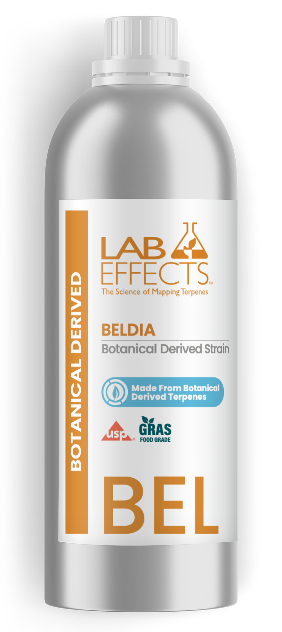 Beldia botanical derived terpene bottle