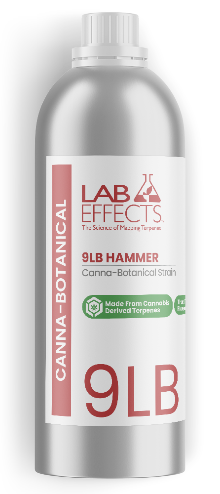 9lb Hammer Cannabis + Botanical Blend terpenes bottle