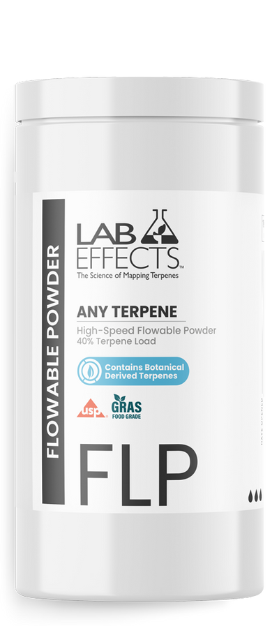 FLOWABLE POWDER TERPENES