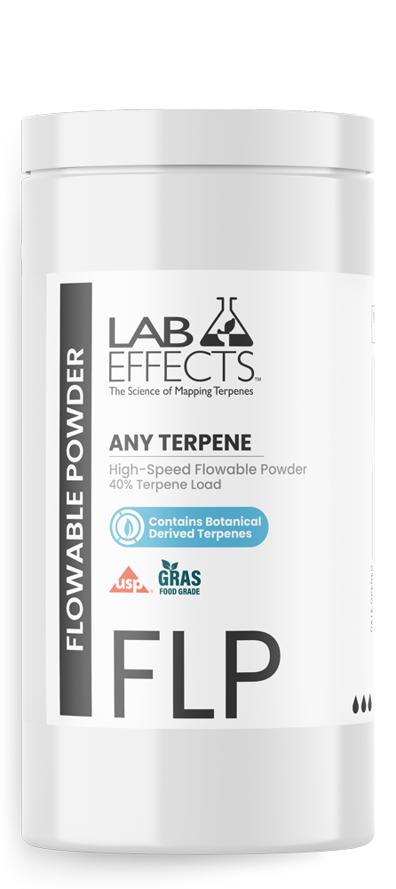 FLOWABLE POWDER TERPENES