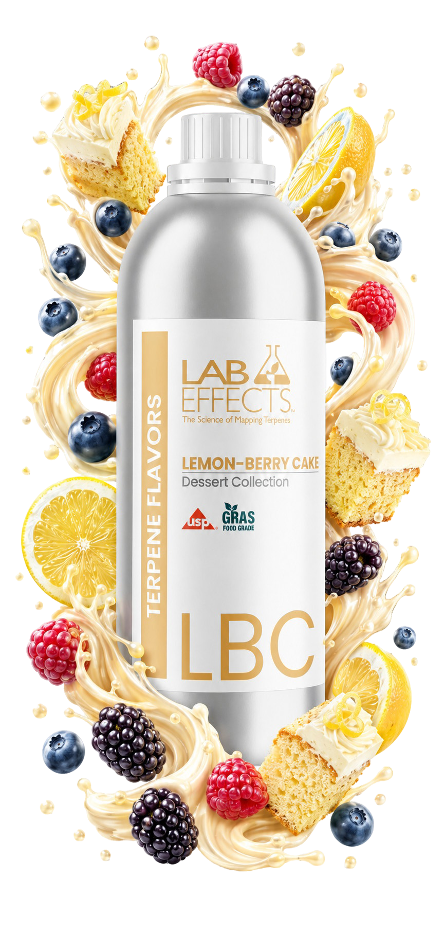 Lemon-Berry Cake Balls