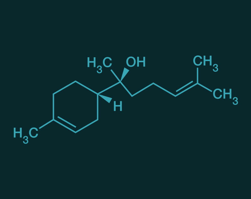 Bisabolol molecular structure