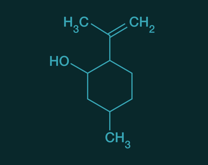 Isopulegol molecular structure