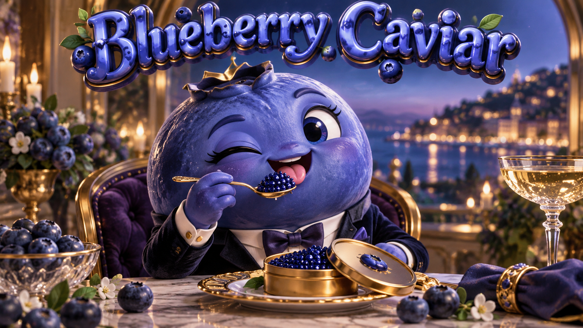 Blueberry Caviar from Ridgeline Farms, released with Cookies.