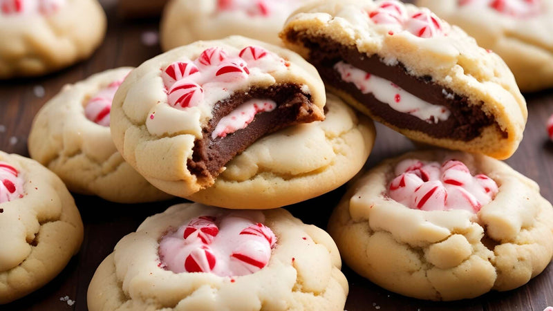 Peppermint Bark Cookies