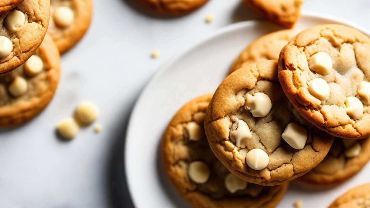 White Chocolate Chip Cookies