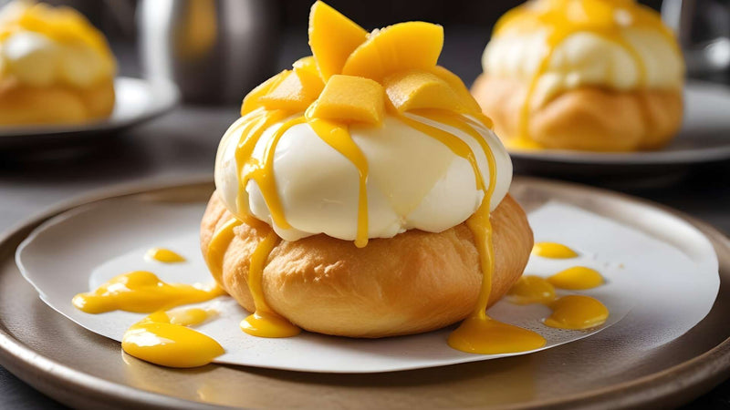 Mango Cream Puff
