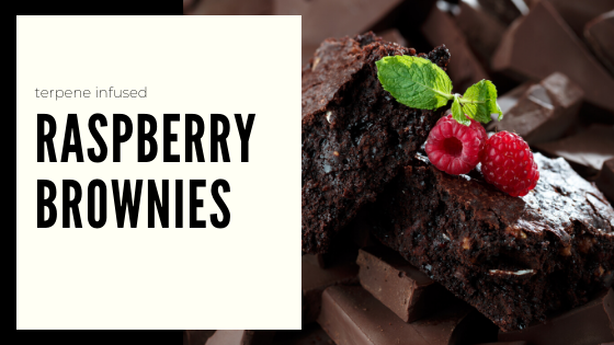 Terpene Infusion Recipe: Raspberry Brownies